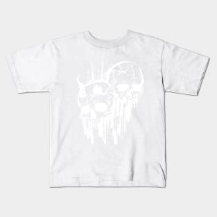 demon hunter white Kids T-Shirt